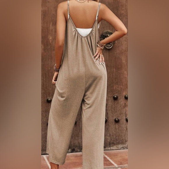 Wide Leg Cami Jumpsuit - Picture 2 of 2